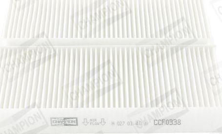 Салонный фильтр Champion. Артикул CCF0338
