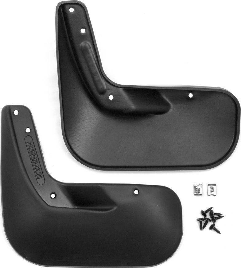 Брызговики REIN Стандарт задняя пара для Haval F7 2019-2026. Артикул REIN.99.08.E13