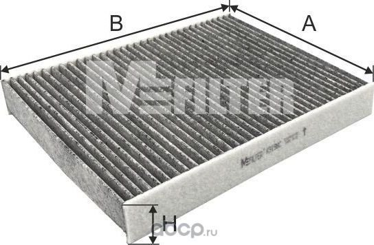 Салонный фильтр MFilter. Артикул K 9186C