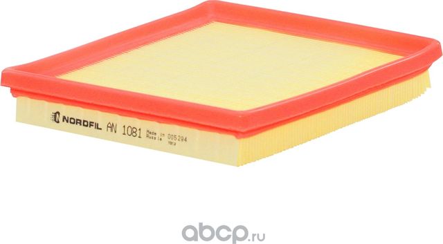 Фильтр воздушный Skoda Fabia III  Octavia III  Rapid  Yeti  VW Caddy IV  Golf VII  Polo V (Nordfil). Артикул an1081
