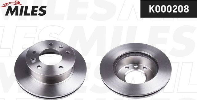 Тормозной диск Miles передний для Volkswagen LT II 1996-2006. Артикул K000208
