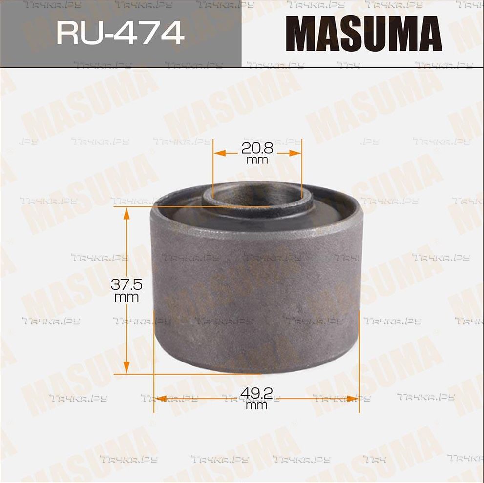 Сайлентблок переднего рычага подвески Masuma правый/левый нижний для Nissan Almera Classic I 2006-2013. Артикул RU-474