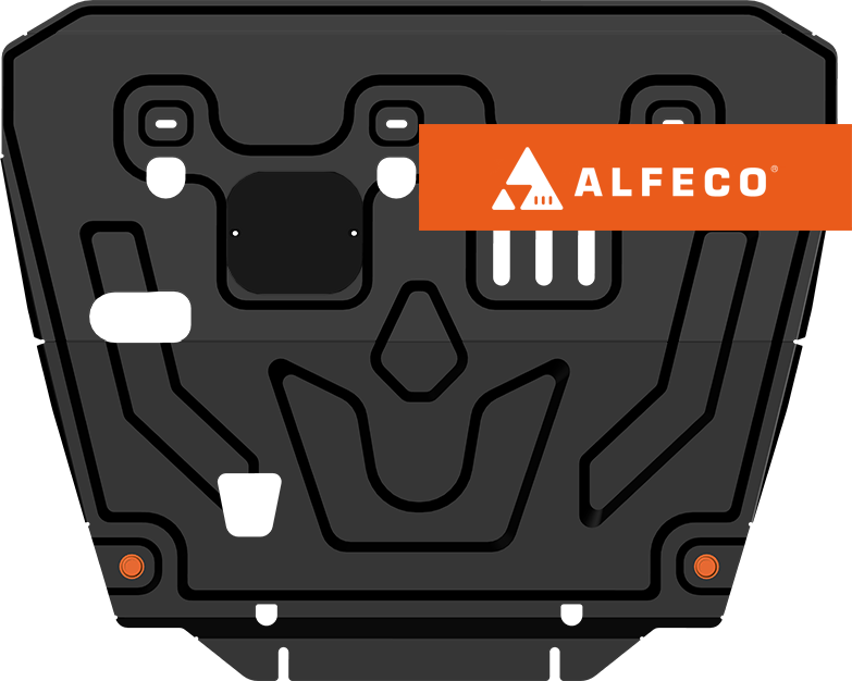 Защита Alfeco для картера и КПП Dongfeng S30 2014-2017. Артикул ALF.58.01 st