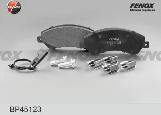 Тормозные колодки Fenox. Артикул BP45123