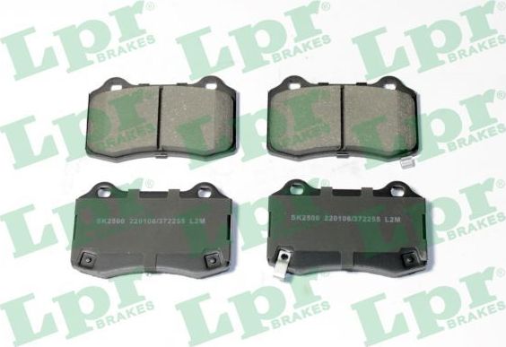 Тормозные колодки LPR. Артикул 05P2255
