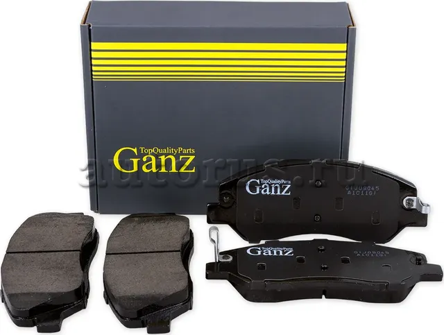 Колодки торм.пер. (Ganz). Артикул GIJ09045