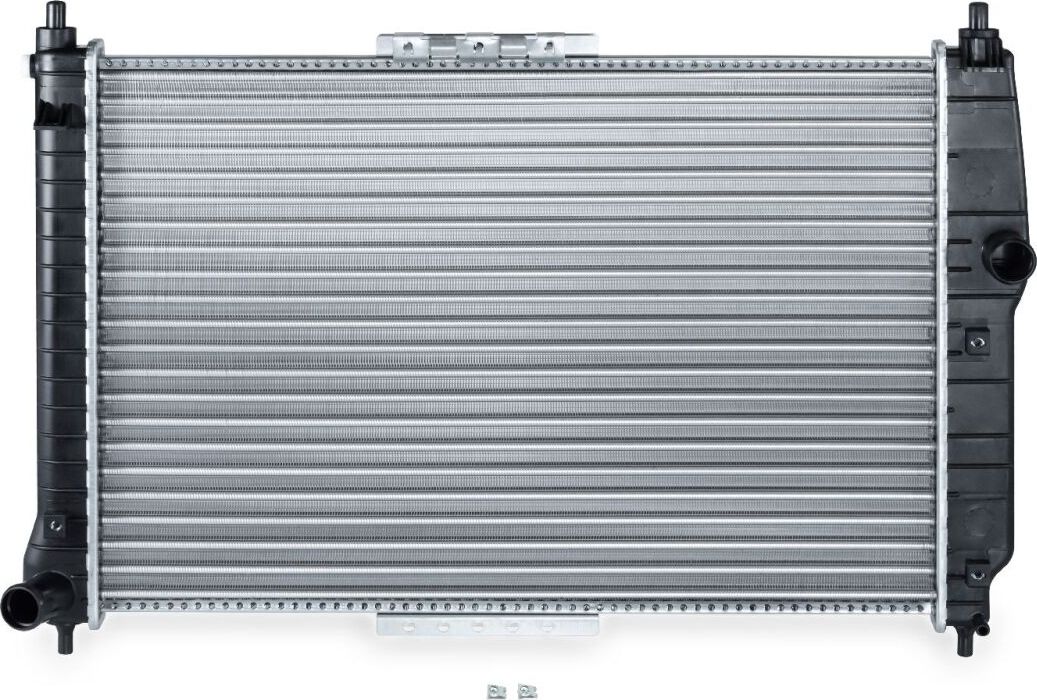 Радиатор охлаждения двигателя CHEVROLET AVEO T200/T250 03- 1.4 16V МКПП с конд. (Metaco). Артикул 8010039