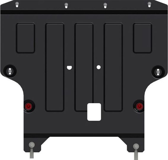 Защита Шериф (2 мм) для картера и КПП Renault Kangoo II рестайлинг 2017-2021. Артикул 13.3549