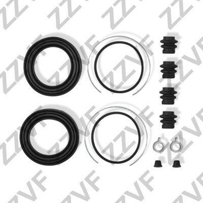 РЕМКОМПЛЕКТ СУППОРТА ТОРМОЗНОГО ПЕРЕДНЕГО TOYOTA PRIUS NHW20 (05-09) ZZVF. Артикул ZVCER053