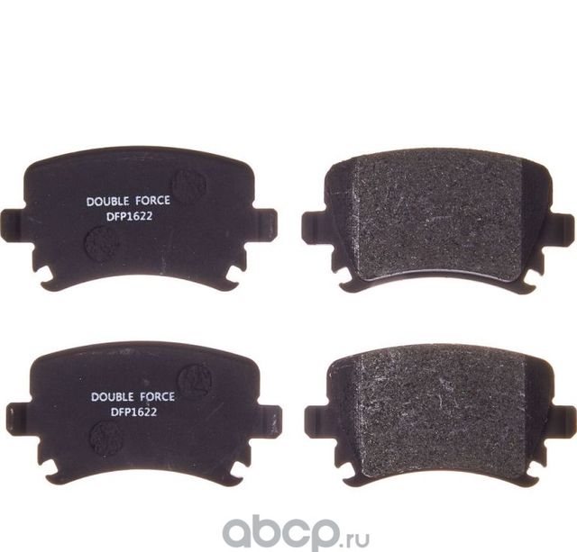 Колодки тормозные дисковые (Double Force) Double Force. Артикул DFP1622