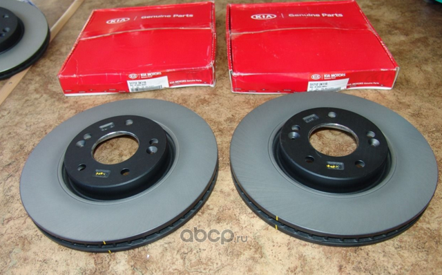 Тормозной диск Hyundai / Kia передний для Kia Proceed II 2013-2026. Артикул 517123K110