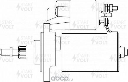 Стартер StartVOLT. Артикул LSt 1814