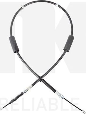 Трос ручника (тросик ручного тормоза) NK. Артикул 902587