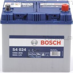 Аккумулятор Bosch S4 для Infiniti FX I (S50) 2003-2008. Артикул 0 092 S40 240