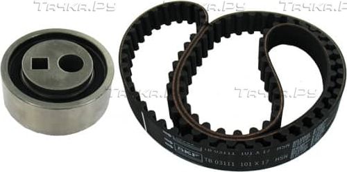 Ремень ГРМ с роликами (комплект) SKF для Citroen Xsara 1997-2000. Артикул VKMA 03111