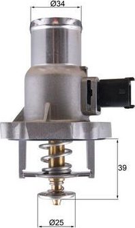 Термостат Mahle Behr. Артикул TM 55 105