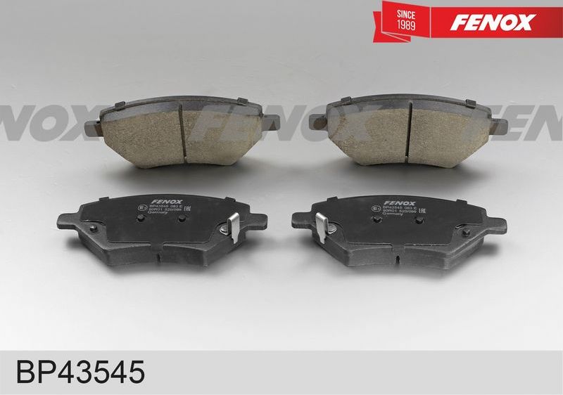 Тормозные колодки Fenox. Артикул BP43545