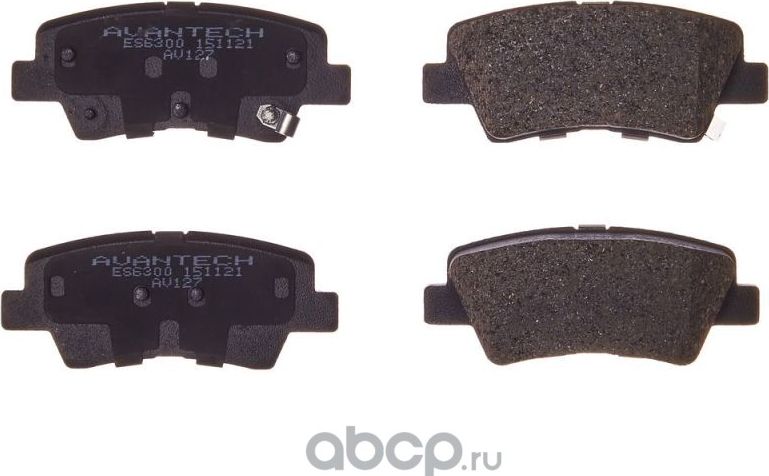 Колодки торм. диск. задн. (Avantech). Артикул AV127