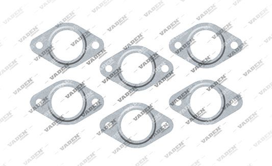 Прокладка коллектора в упаковке 6шт, цена за 6 шт Vaden Original. Артикул 1100 01 001