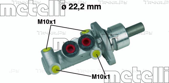 Тормозной цилиндр главный Metelli для Volkswagen Passat B3 1993-1997. Артикул 05-0302