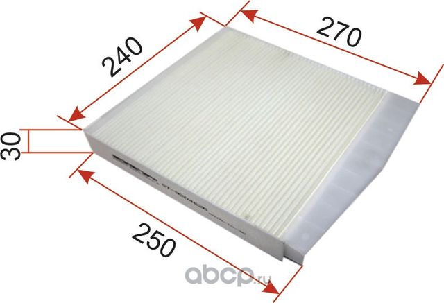 Фильтр салона VOLVO S60 00-10S80 98-06V70 00-07 (SAT). Артикул ST9204626