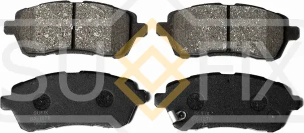 Колодки тормозные дисковые | перед прав/лев | (Sufix). Артикул SX-1279