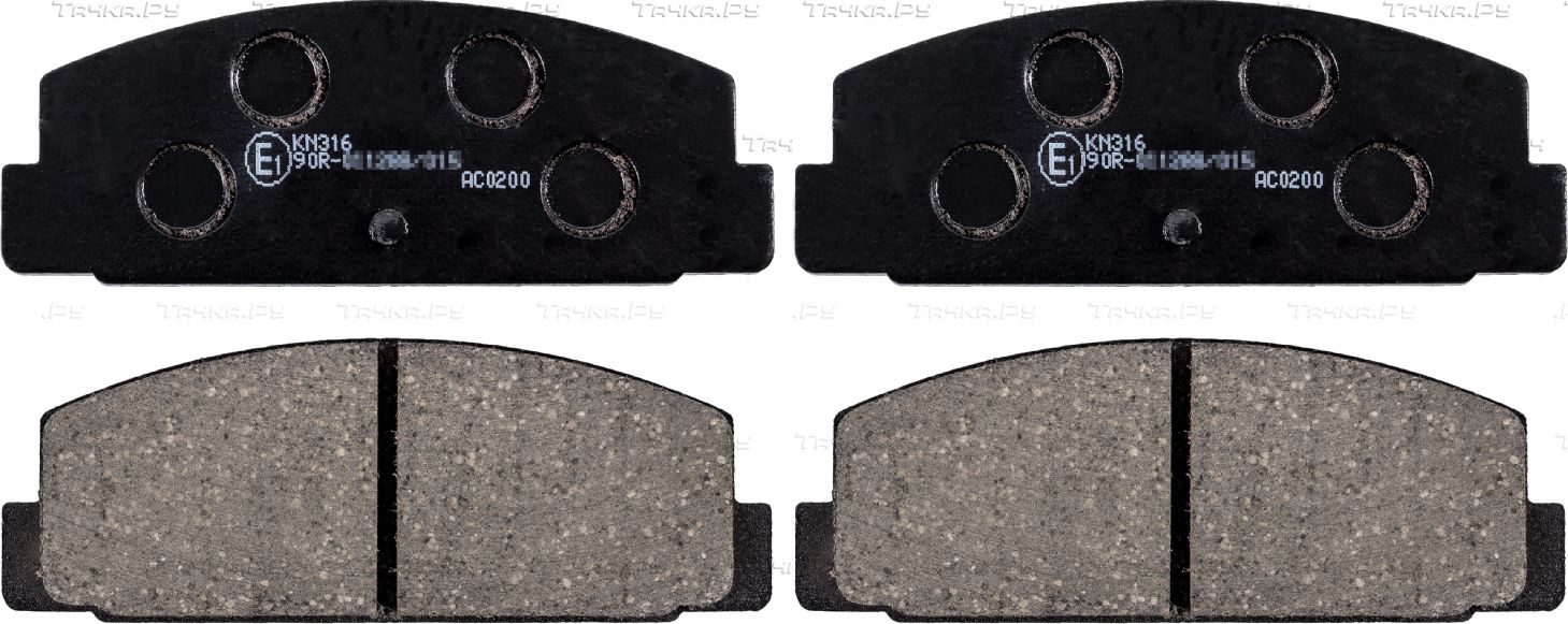 Тормозные колодки Blue Print задние для Mazda 5 I (CR) 2005-2010. Артикул ADM54248
