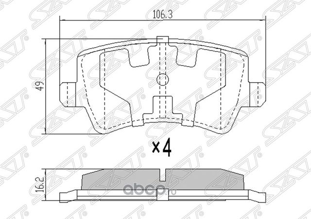 Автозапчасть ST31445796 (SAT). Артикул ST31445796