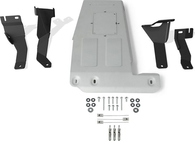 Защита алюминиевая Rival для картера Jeep Wrangler JL 2017-2026. Артикул 2333.2744.1.6