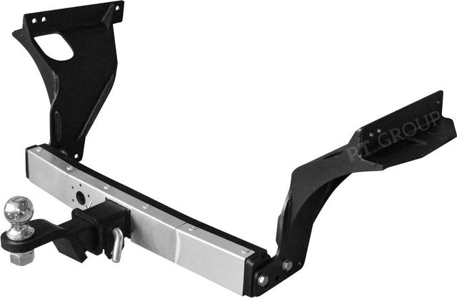 Фаркоп PT Group c накладкой из нержавейки для Renault Duster II 2021-2026. Американский квадрат. Артикул RDU-21-991124.00