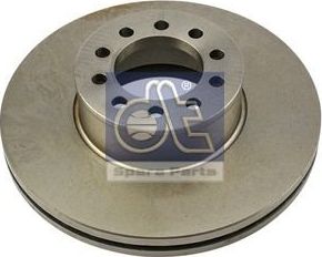 Тормозной диск DT Spare Parts. Артикул 3.62059