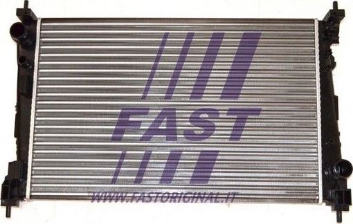 Радиатор охлаждения двигателя Fast (алюминий). Артикул FT55268