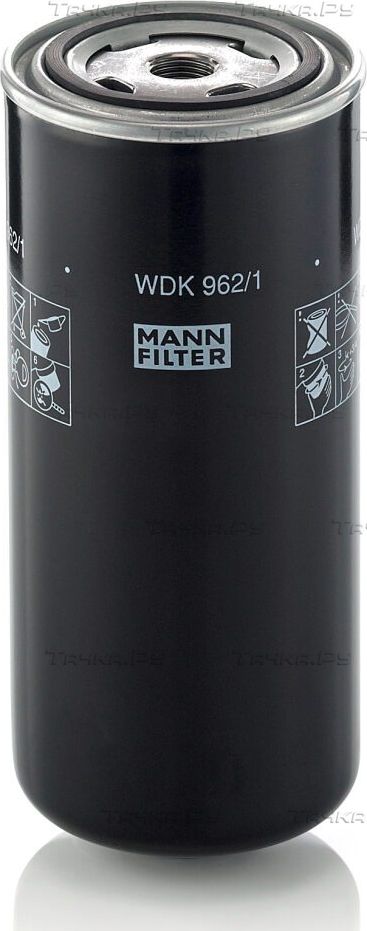 Топливный фильтр Mann-Filter для Fendt Vario 2013-2026. Артикул WDK 962/1