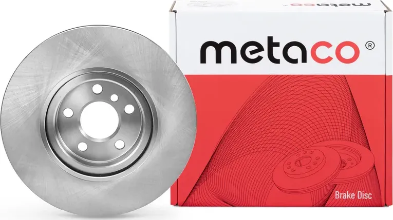 Диск тормозной передний вентилируемый (Metaco). Артикул 3050499