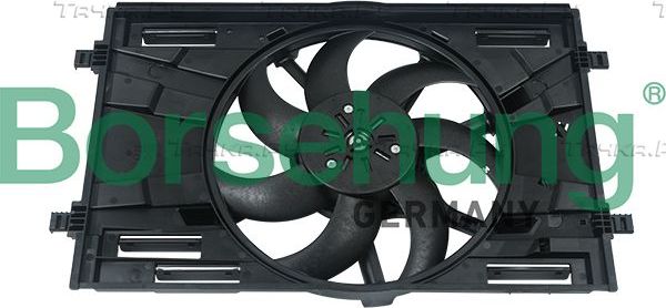 Вентилятор радиатора двигателя Borsehung для Audi A3 III (8V) 2012-2026. Артикул B17917