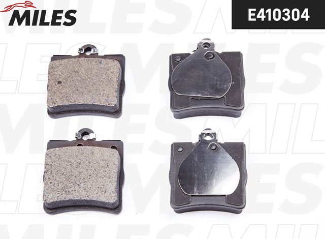 Тормозные колодки Miles (Low-Metallic) задние для Chrysler Crossfire 2003-2008. Артикул E410304