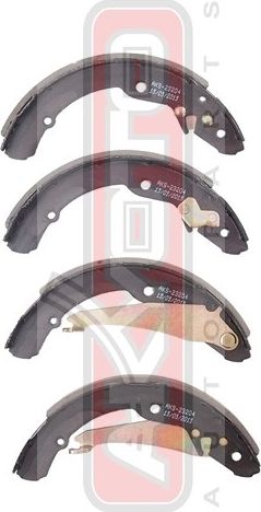 Тормозные колодки Akyoto Packing AKYOTO. Артикул AKS-23204