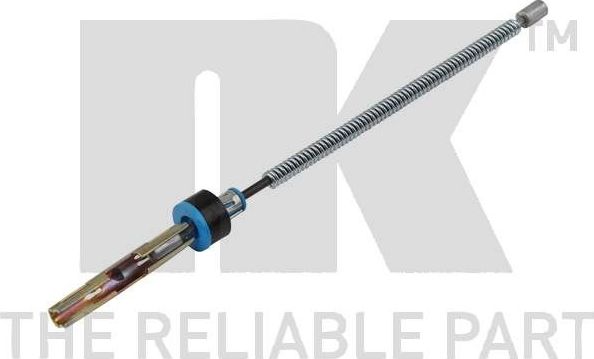Трос ручника (тросик ручного тормоза) NK. Артикул 9025209
