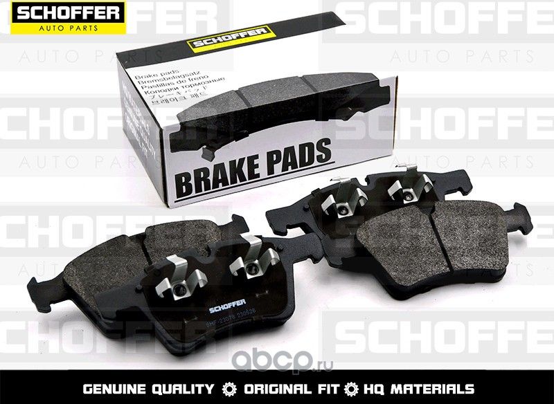 Колодки тормозные передние MERCEDES GL X164ML W16 (Schoffer). Артикул SHF23078