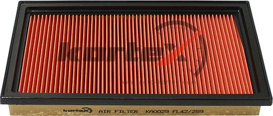 Фильтр воздушный NISSAN ALMERA CLASSIC (B10) (Kortex). Артикул KA0029