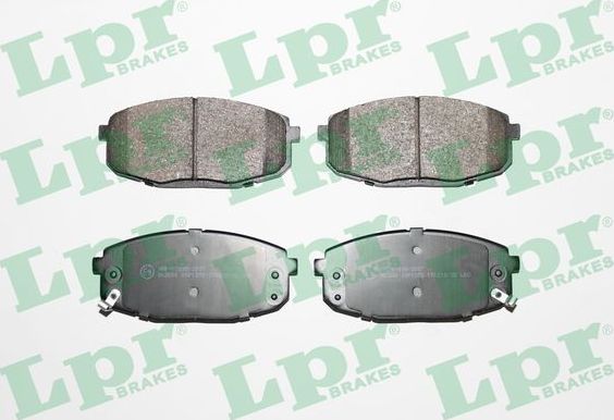 Тормозные колодки LPR. Артикул 05P1375