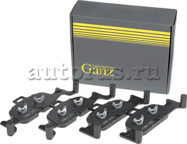 Колодки торм.пер. (Ganz). Артикул GIJ09212
