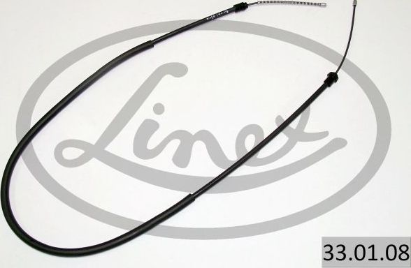 Трос ручника (тросик ручного тормоза) Linex. Артикул 33.01.08