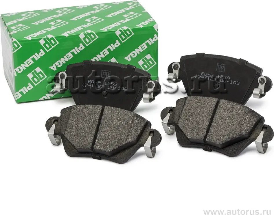 PILENGA Колодки тормозные дисковые задние  FORD MONDEO III c 2000 по 2004. Артикул fd-p1259