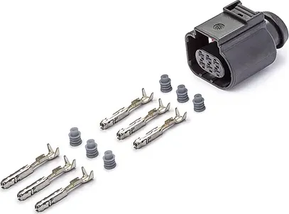 Разъем 4H0973713 6-ти контактный к датчику кислорода, для а/м VAG (Cargen). Артикул AX6596S