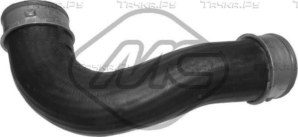 Патрубок интеркулера Metalcaucho левый для Skoda Superb II 2008-2010. Артикул 09760