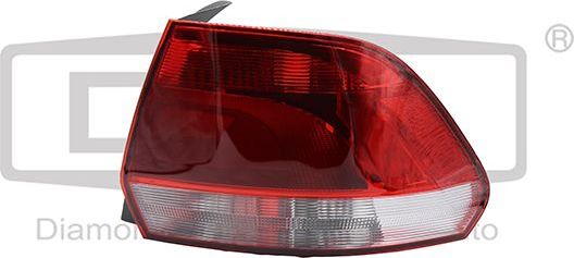 Фонарь задний DPA правый для Volkswagen Polo V 2010-2026. Артикул 99451787402