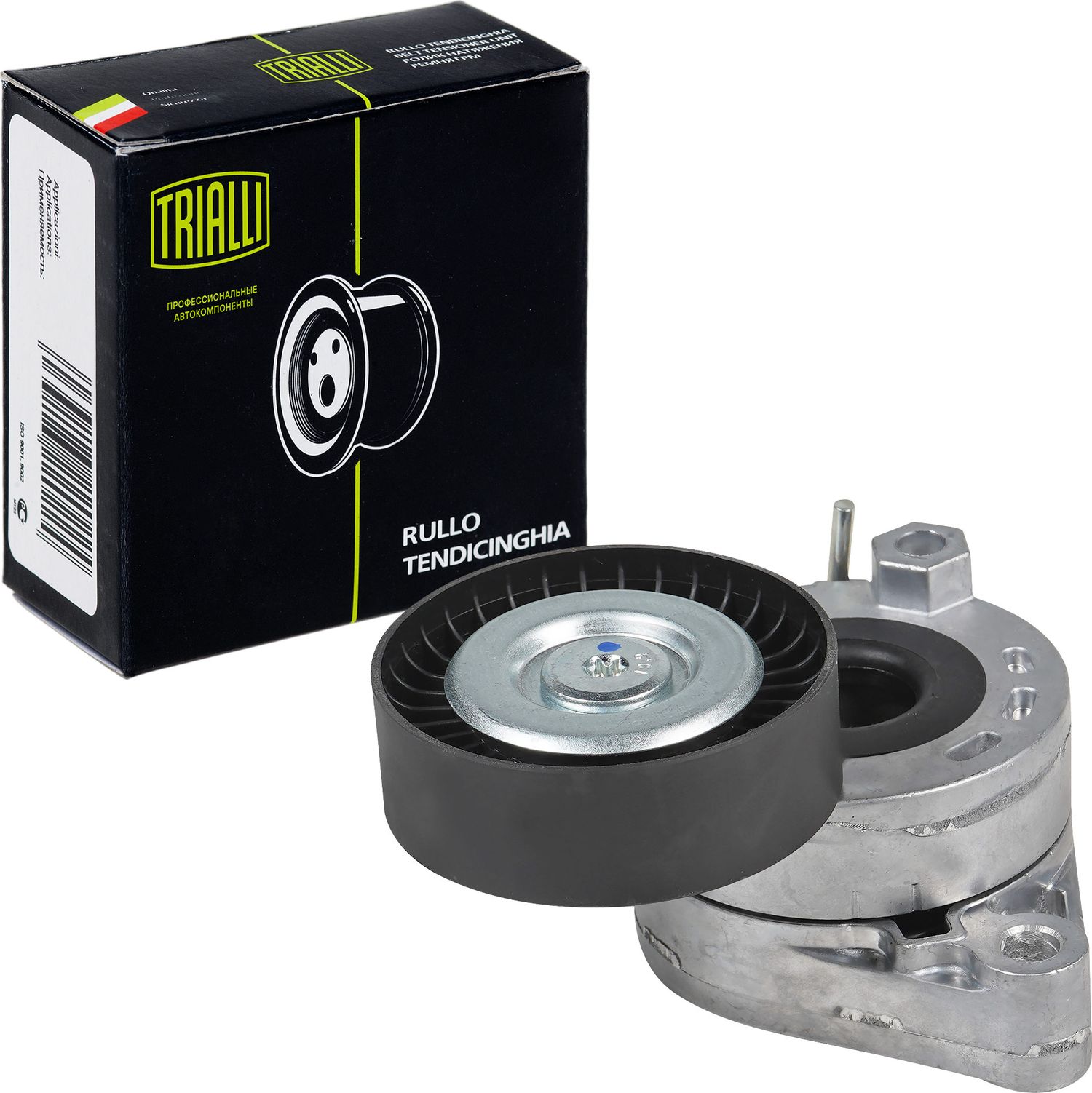 Натяжной ролик (натяжитель) приводного клинового зубчатого ремня Trialli. Артикул CM 5215