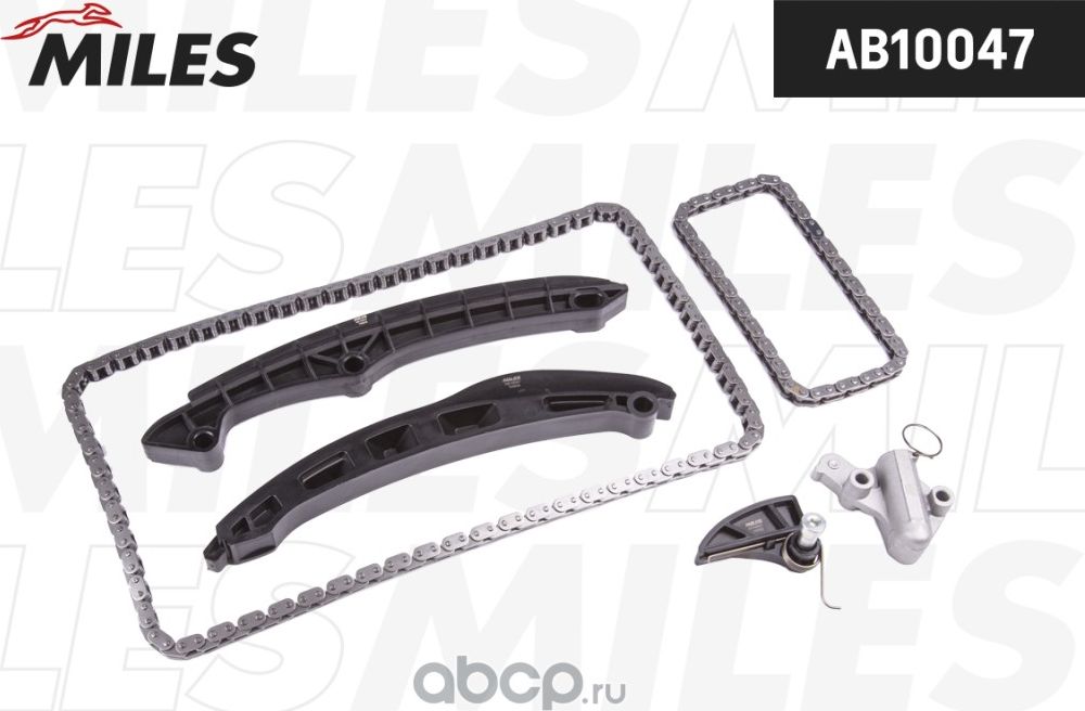 Комплект цепи ГРМ VAG 1.4FSi-1.6FSi BAG/BLF/BLP 03- без звездочек (Miles) Miles. Артикул ab10047
