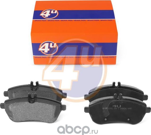 КОЛОДКИ ПЕР MERCEDES-BENZ C-CLASS (W204) C-CLASS T-MODEL (S204) E-CLASS (W212) E (4U). Артикул 4UBP0162